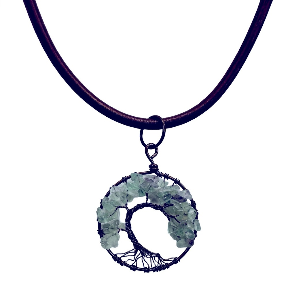 Handmade, one of a kind Chicago, designer fluoride, tree of life, NWT